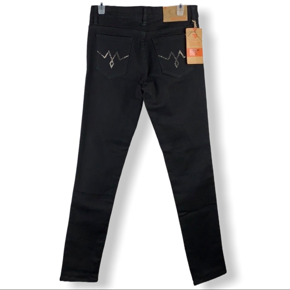 🆕 MEK Auburn Cigarette Skinny Jeans Black